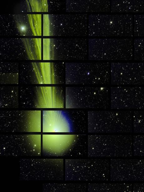 Splendida immagine della cometa Lovejoy