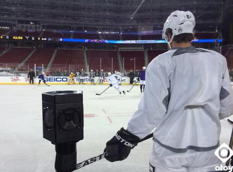 Otoy sperimenta il live streaming in VR a 6K con l’hockey