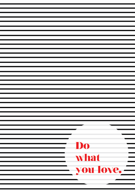 DO WHAT YOU LOVE postcards