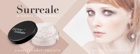 [CS] Surreale, la nuova cipria HD Neve Cosmetics