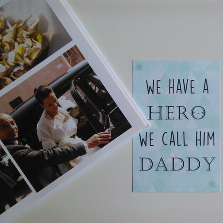 < Auguri Papy > con biglietto da stampare