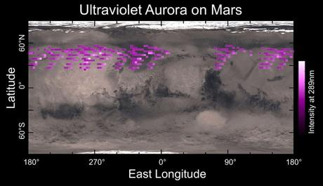 MAVEN osserva due fenomeni inaspettati nell'atmosfera di Marte