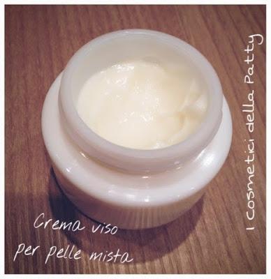 Crema viso idratante per pelle mista