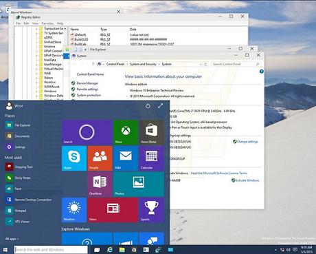 Windows 10 Technical Preview build 10041