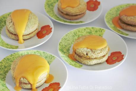 Biscotti Glassati E Farciti Con Marmellata Di Arance