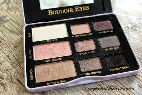 MY DARLING PALETTE #2: TOO FACED BOUDOIR EYES PALETTE