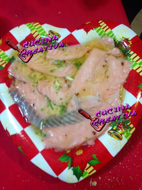 salmone marinato