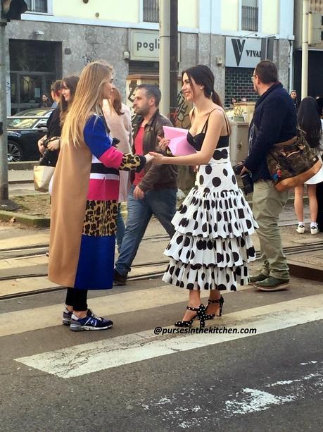 Street Style outside Dolce&Gabbana / Part 1