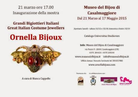 Ornella Bijoux in mostra al Museo del Bijou di Casalmaggiore (Cr)