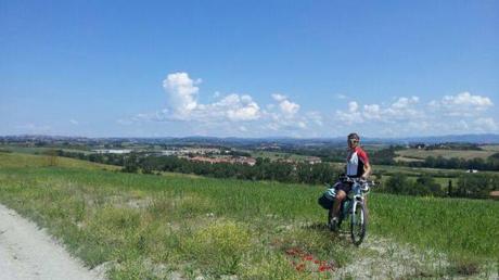 Sulla Via Francigena in bicicletta