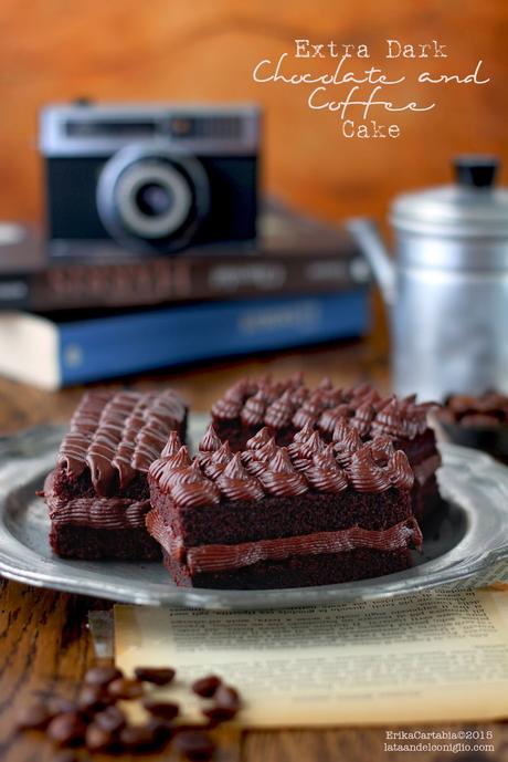 Extra Dark Chocolate and Coffee Cake