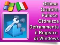 Manutenzione Registro di Windows Gratis