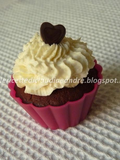 Cupcake con cacao e barbabietola