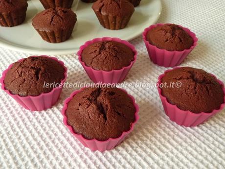 Cupcake con cacao e barbabietola