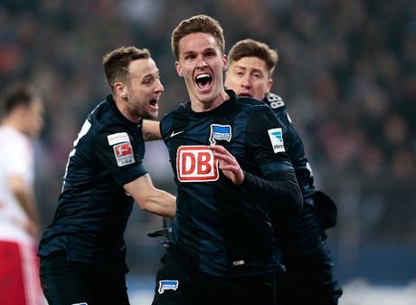 Amburgo-Hertha Berlino 0-1 video gol highlights