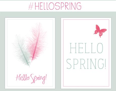 Festeggiamo il Primo Giorno di Primavera con le Hello Spring Card