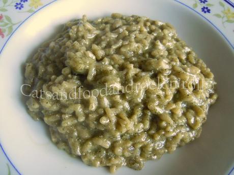 Cucinare con l'Acticook: risotto all'ortica e panna acida in 8 minuti