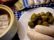 Weißwurst Monaco, salsicce bianche, nota specialità gastronomica della cucina bavarese
