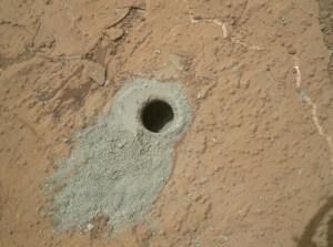 Lugo di perforazione Di Curiosity