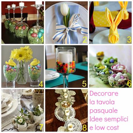 Come decorare e addobbare la tavola pasquale