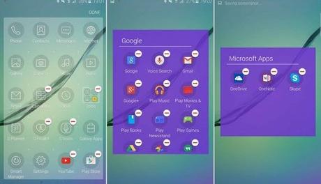 Samsung Galaxy S6 app disinstallabili