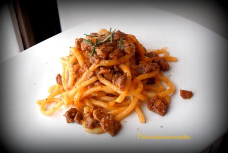 Pici al ragù di capriolo