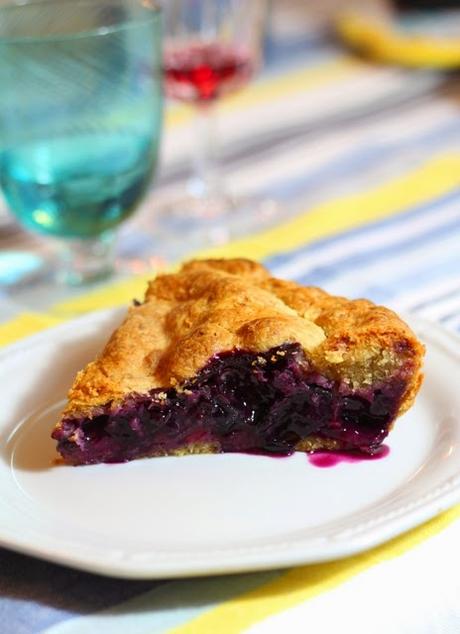 Blueberry pie