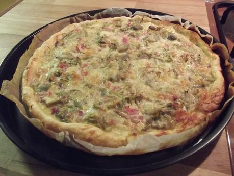 QUICHE AI CARCIOFI