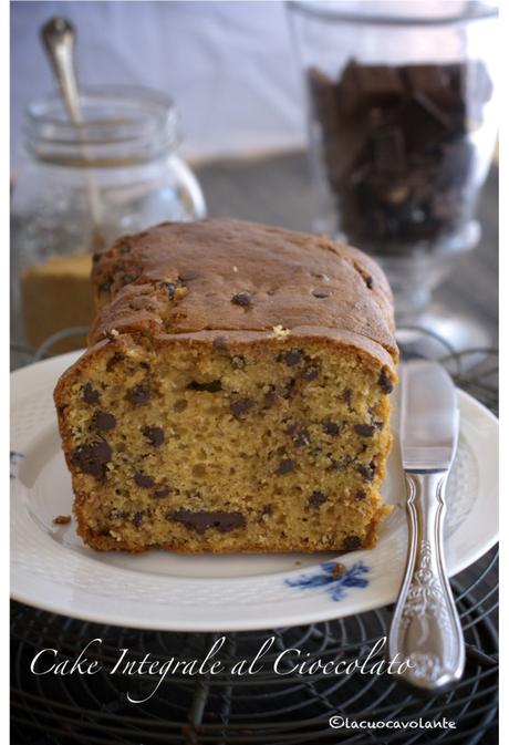 Cake con Zucchero Integrale, Vaniglia e Cioccolata