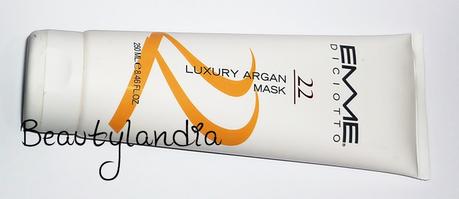 EMMEDICIOTTO - Kit 22 Luxury Argan Shampoo, Maschera e Olio -