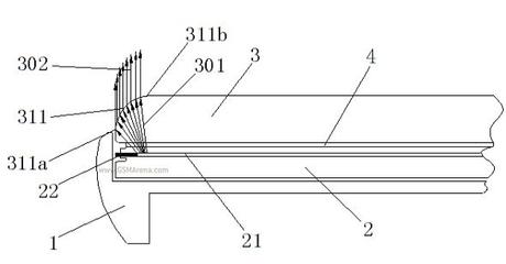 Oppo brevetto display senza cornici