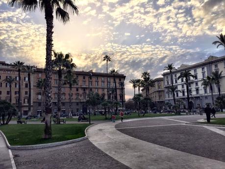 Piazza Cavour, l'unica piazza europea di Roma. A proposito di parcheggi interrati: ecco la qualità che si può ottenere valorizzando il sottosuolo della città