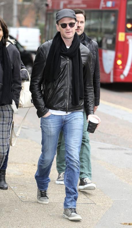 Neil Patrick Harris Jeans Leather Jacket 2015 Photo Style Watch: David Beckham, Kit Harington, Richard Madden + More