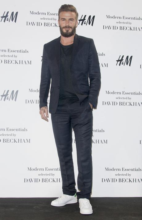 David Beckham Suit HM Collection Madrid Style Watch: David Beckham, Kit Harington, Richard Madden + More