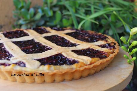 Crostate e Crostatine: Crostata con ricotta e marmellata