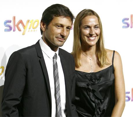 Leonardo e Anna Billò insieme nello studio di Sky Sport per Francia-Brasile