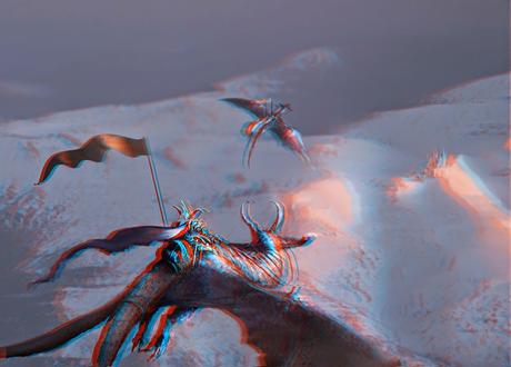 Anaglyph Dragons (Draghi 3D)