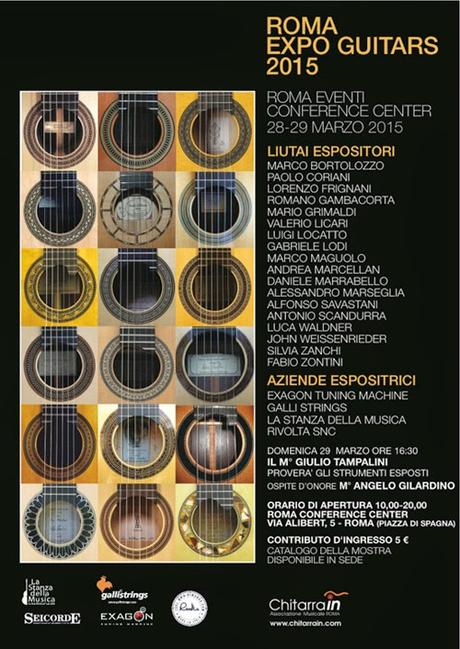 Roma Expo Guitars 28-29 marzo 2015