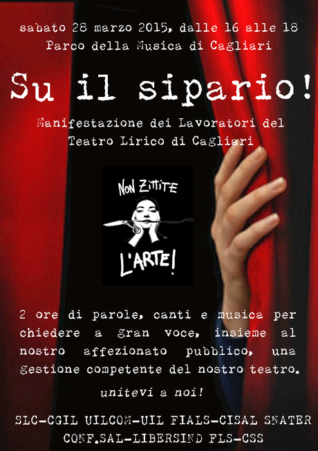 Manifestazione lavoratori del Lirico