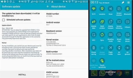samsung galaxy s4 Android 5.0.1 Lollipop