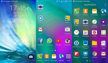 Samsung Galaxy A7 vs Galaxy S5, top a confronto