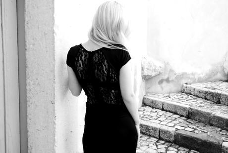 Novorish abito lungo con spacco laterale Novorish abito lungo con spacco laterale fashion blogger basse Teresa Morone blog petite models