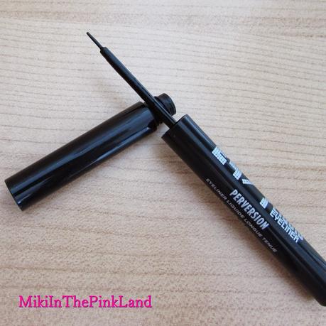 Urban Decay 24/7 Waterproof Liquid Eyeliner in Perversion, review.