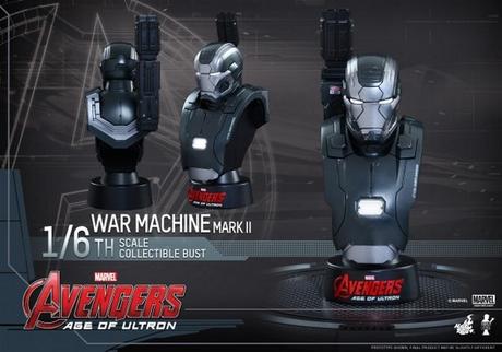 Avengers: Age of Ultron, online i fun facts, ecco i busti di Iron Man e War Machine