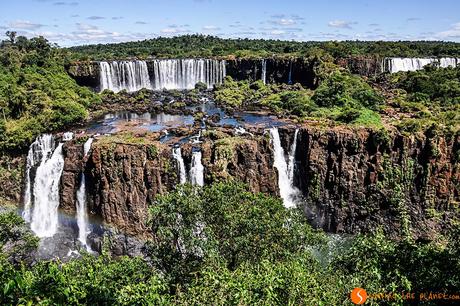 Cascate Iguazù dal Brasile 