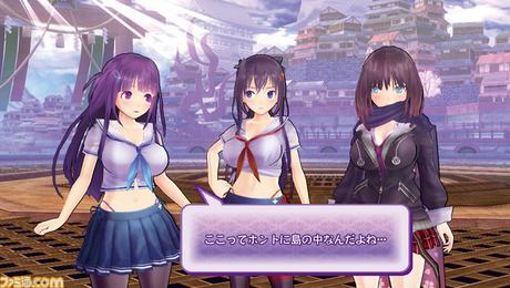 Prime immagini e dettagli di Valkyrie Drive - Notizia - PS Vita