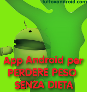 Perdere peso senza Dieta grazie a un App Android