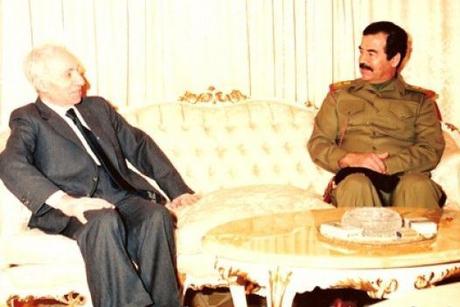 Baath_Party_founder_Michel_Aflaq_with_Iraqi_President_Saddam_Hussein_in_1988