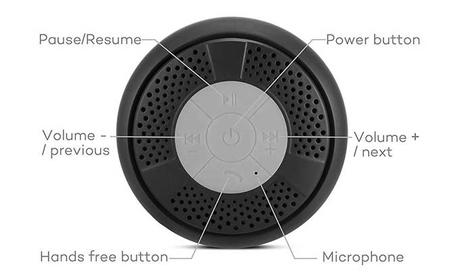 TaoTronics Wireless Shower Speaker, il diffusore Bluetooth per ascoltare musica sotto la doccia
