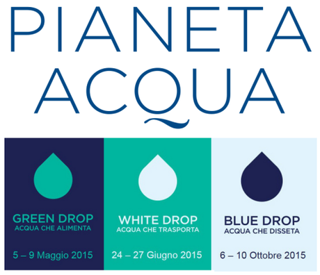 Pianeta Acqua EXPO Milano - eambiente - drop green white  blue - news 2015 studio baroni ISO26000